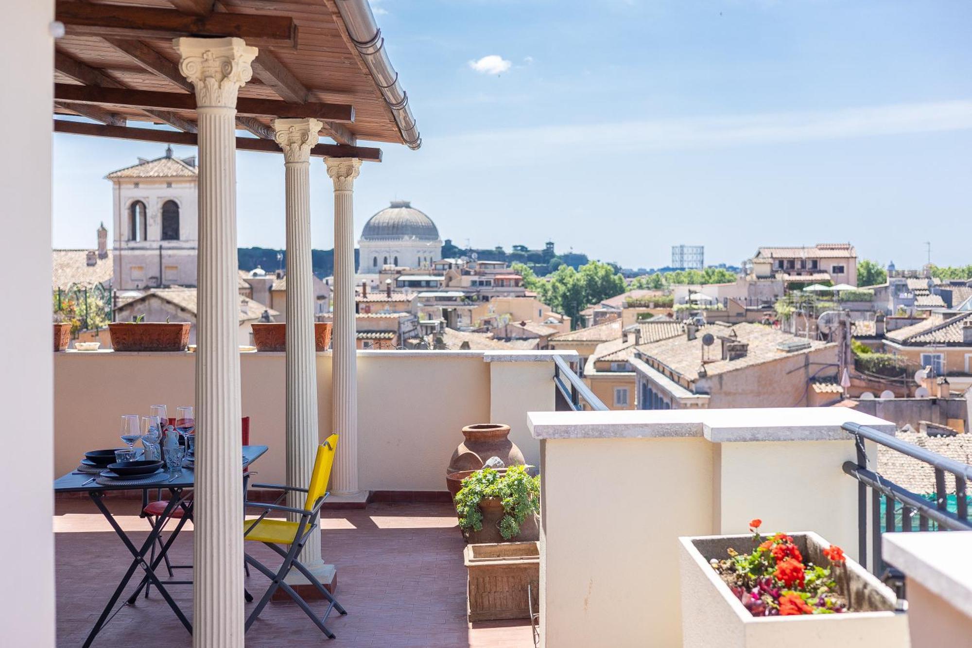 Argentina Penthouse By Rental In Roma Dış mekan fotoğraf