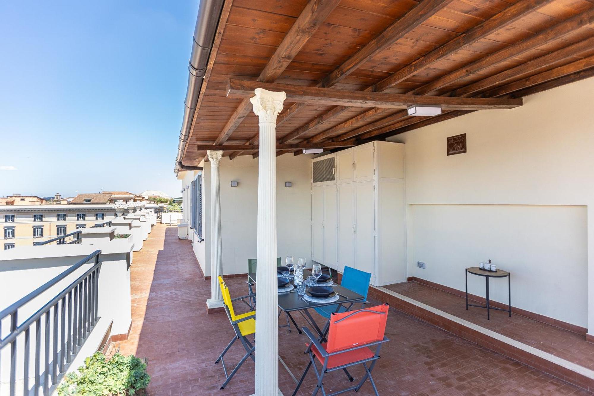 Argentina Penthouse By Rental In Roma Dış mekan fotoğraf